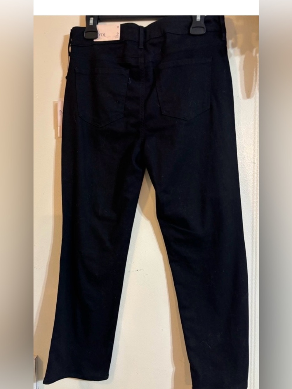 NYDJ Women's Classic Black Straight Leg Ankle Jeans With Lift & Tuck NEW - Picture 4 of 8